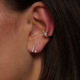 Eclipse Arc Illusion Earrings