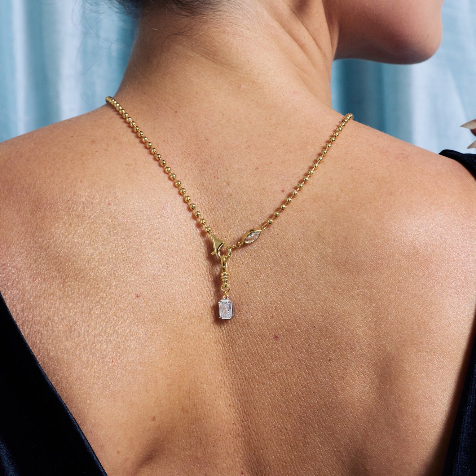 Fiamma Ball Chain Necklace & Pendant