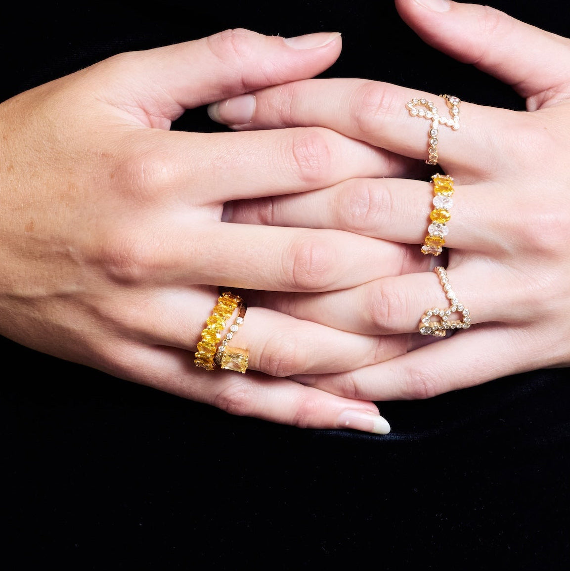 Luce Yellow Diamond Ring
