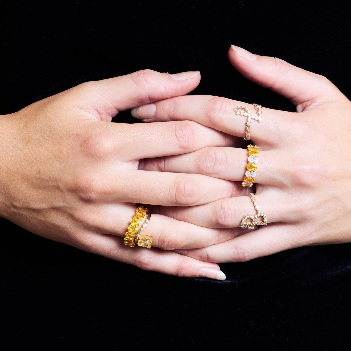 Rinascita Yellow Diamond Ring