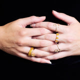 Rinascita Yellow Diamond Ring
