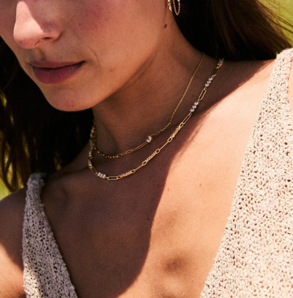 Midnight Link Necklace