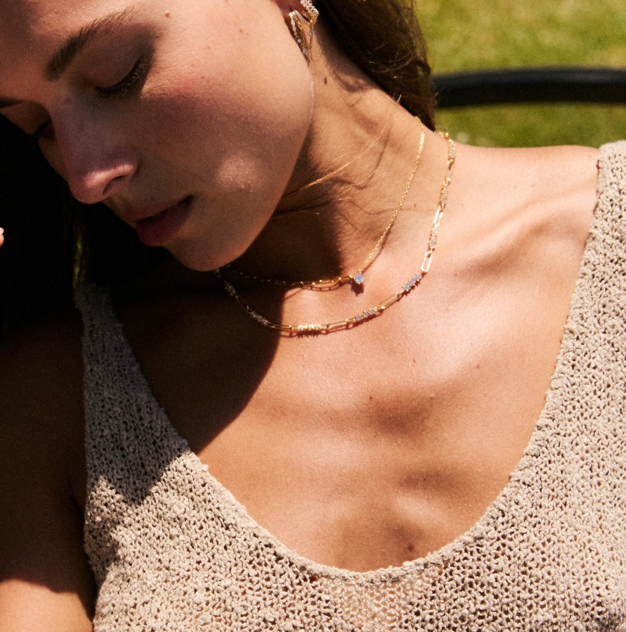 Woven Duality Necklace