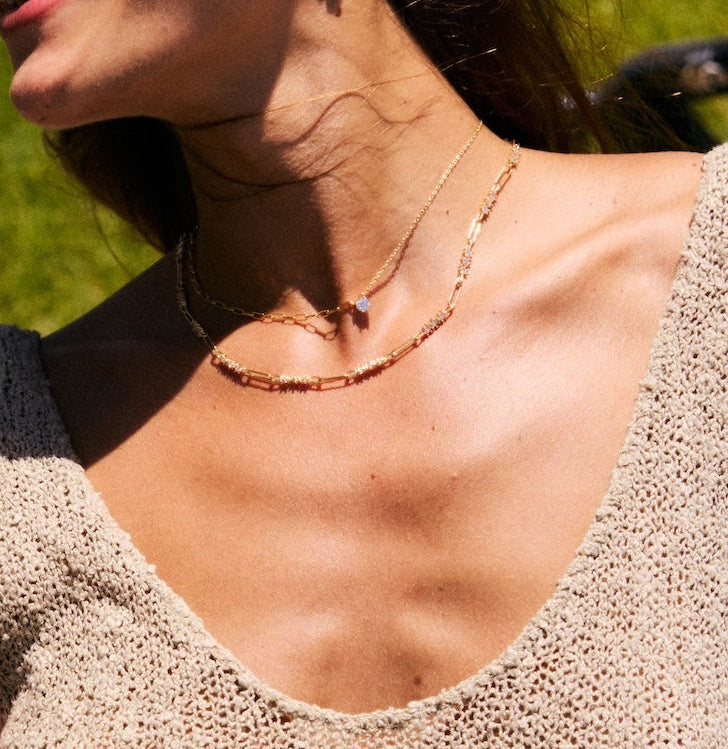 Midnight Link Necklace