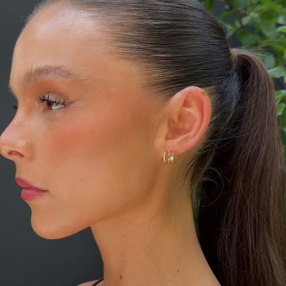Rim Illusion Earrings