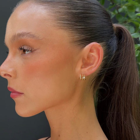 Rim Illusion Earrings