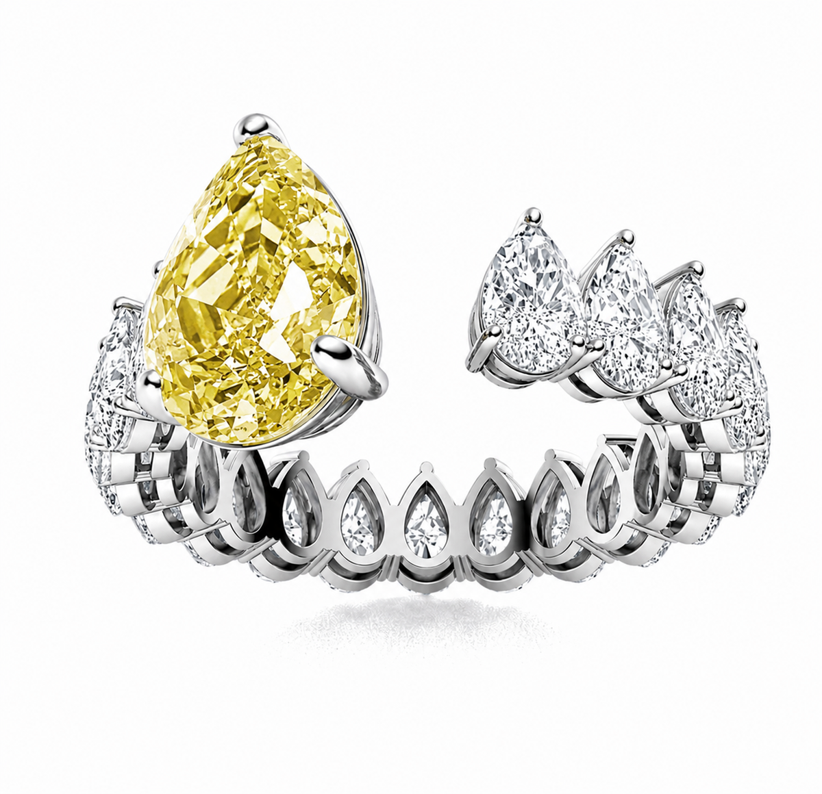 Canary Cleo Ring