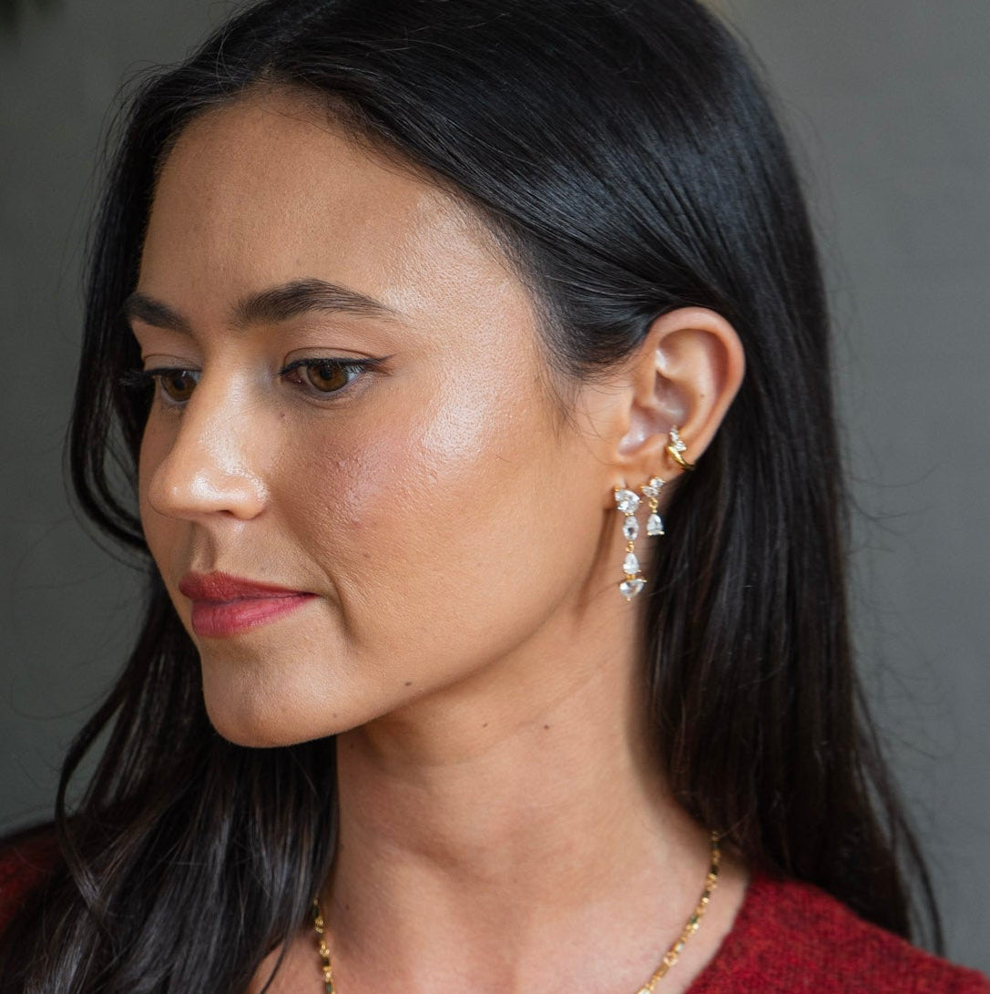 Marquise Arc Earrings