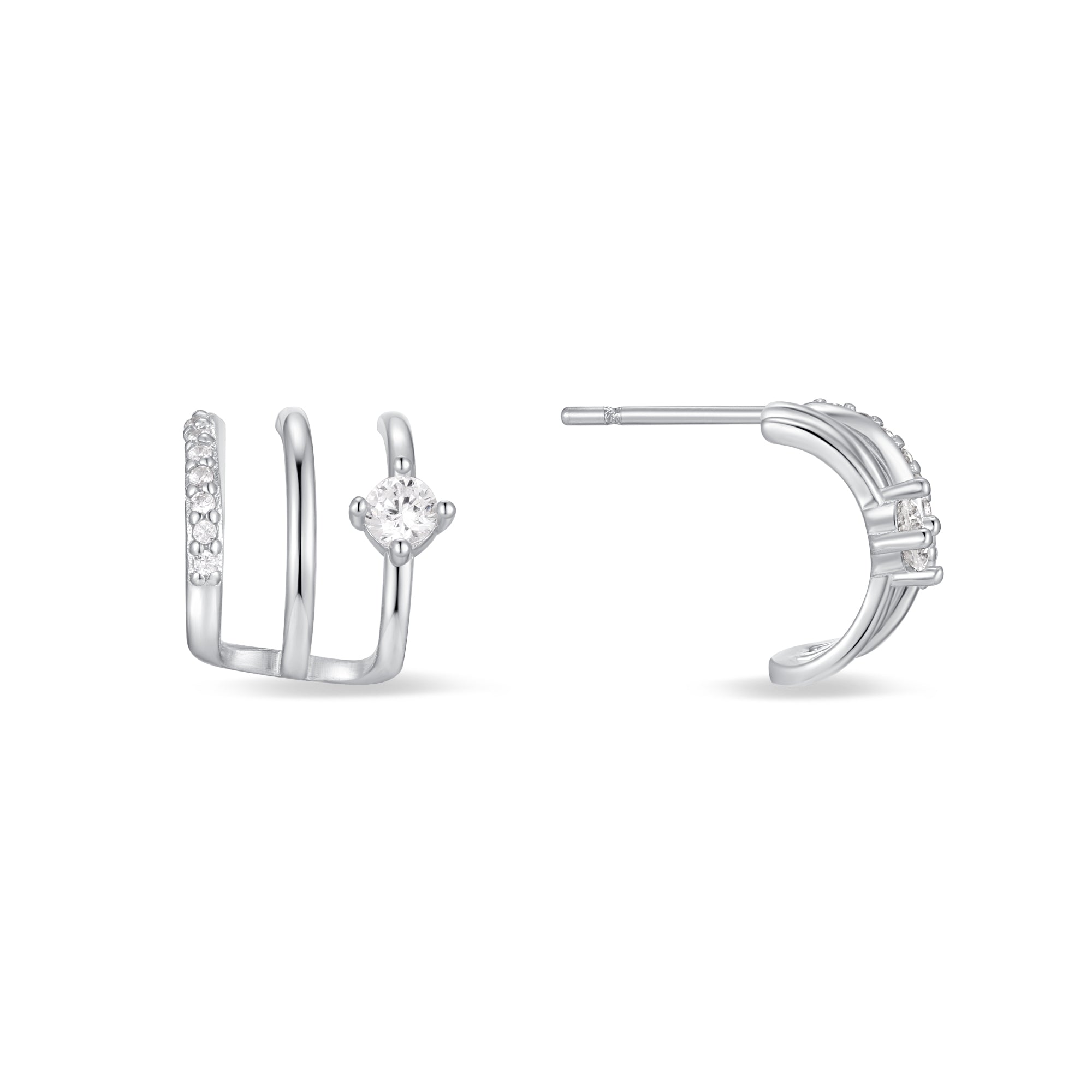 Rim Illusion Earrings