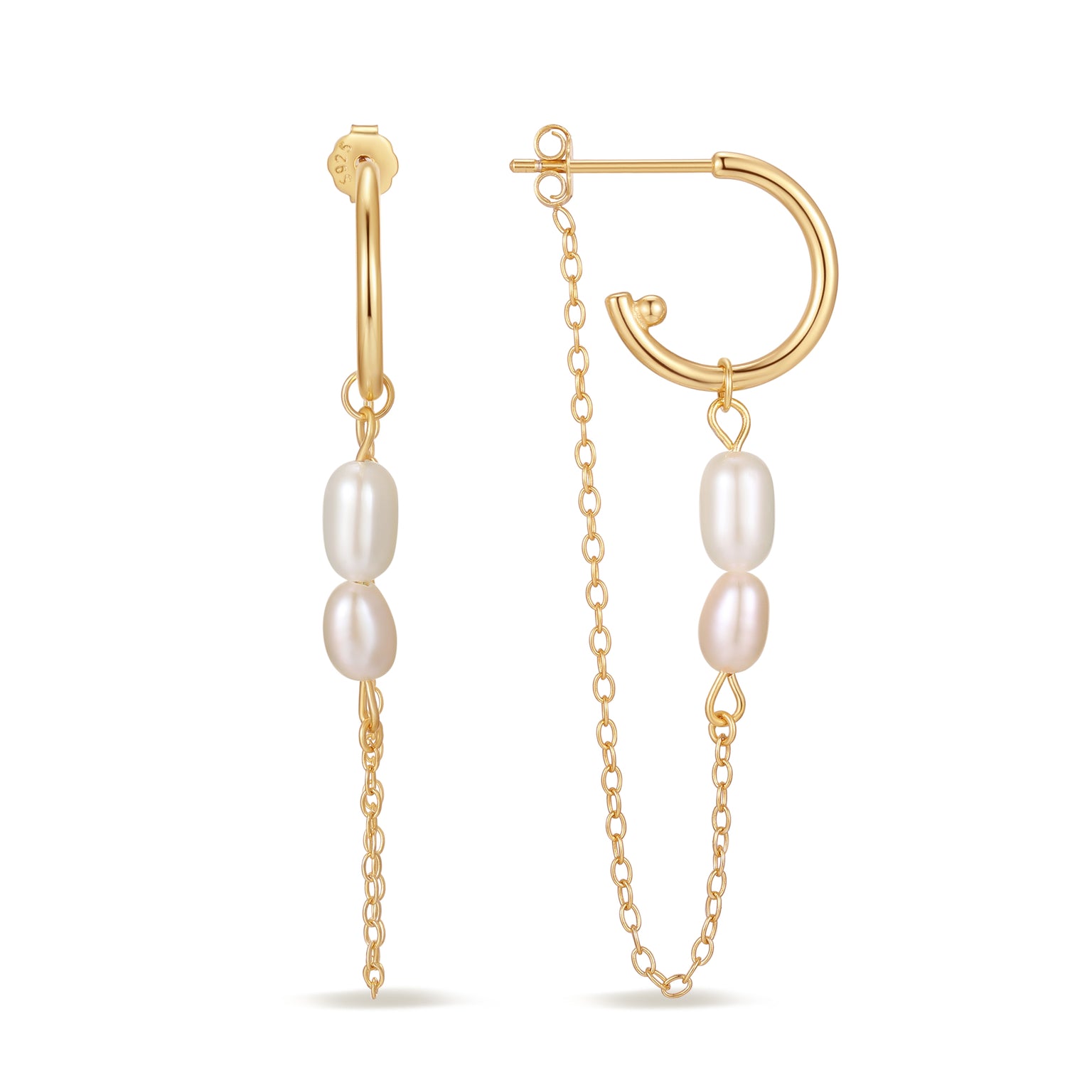 Luna Chain Earrings