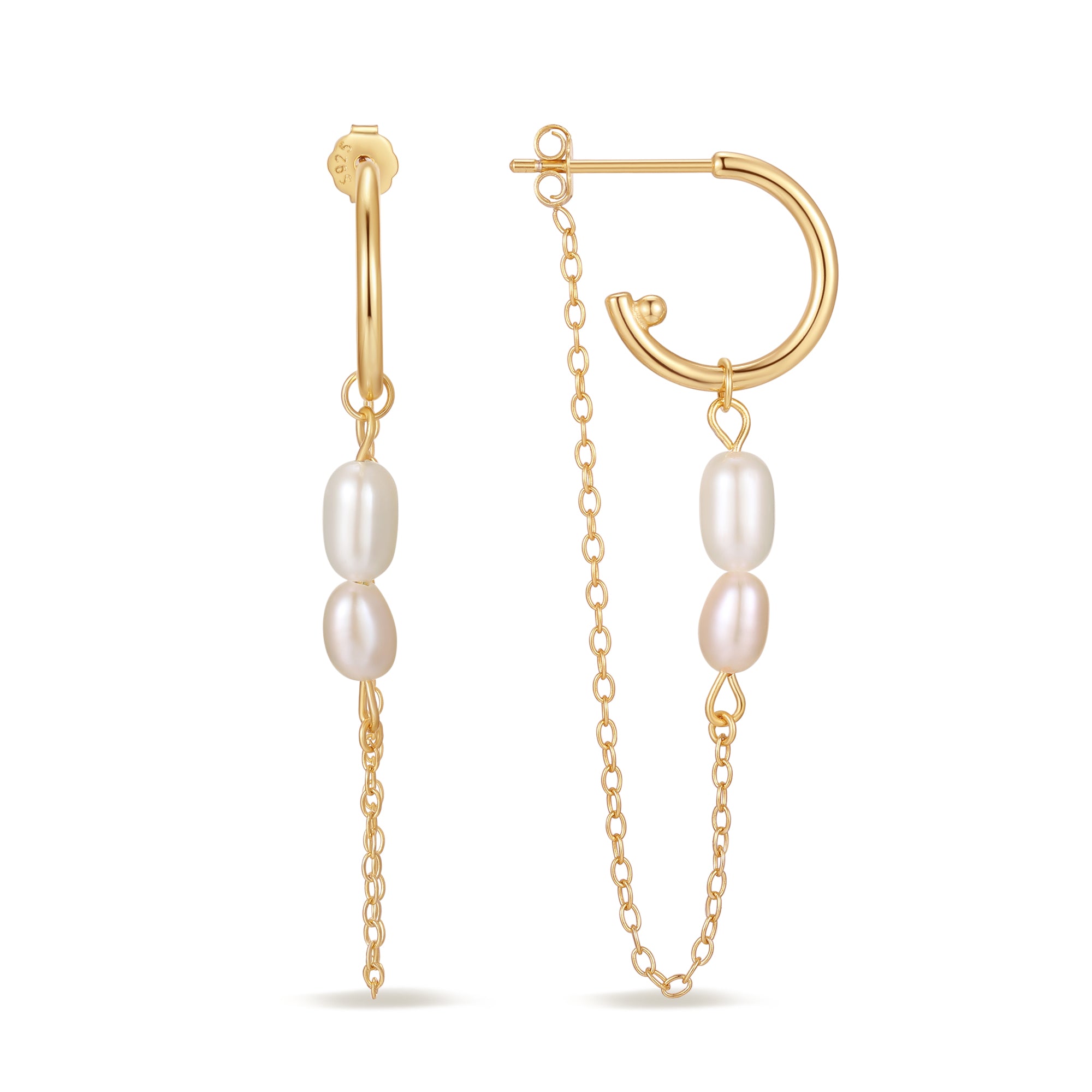 Luna Chain Earrings