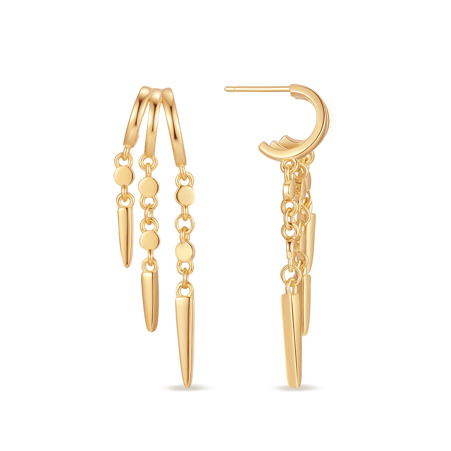 Aurum Illusion Earrings
