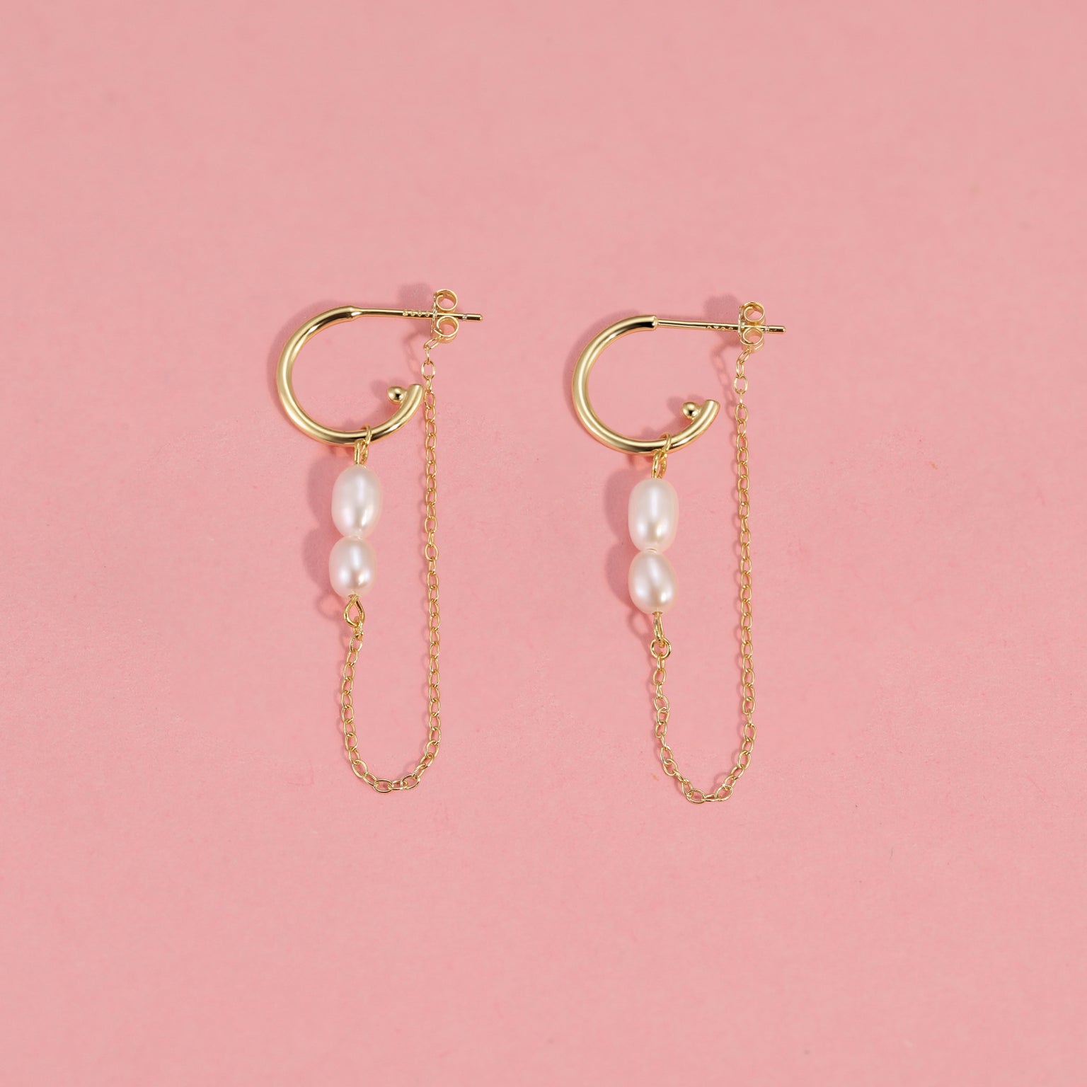 Luna Chain Earrings