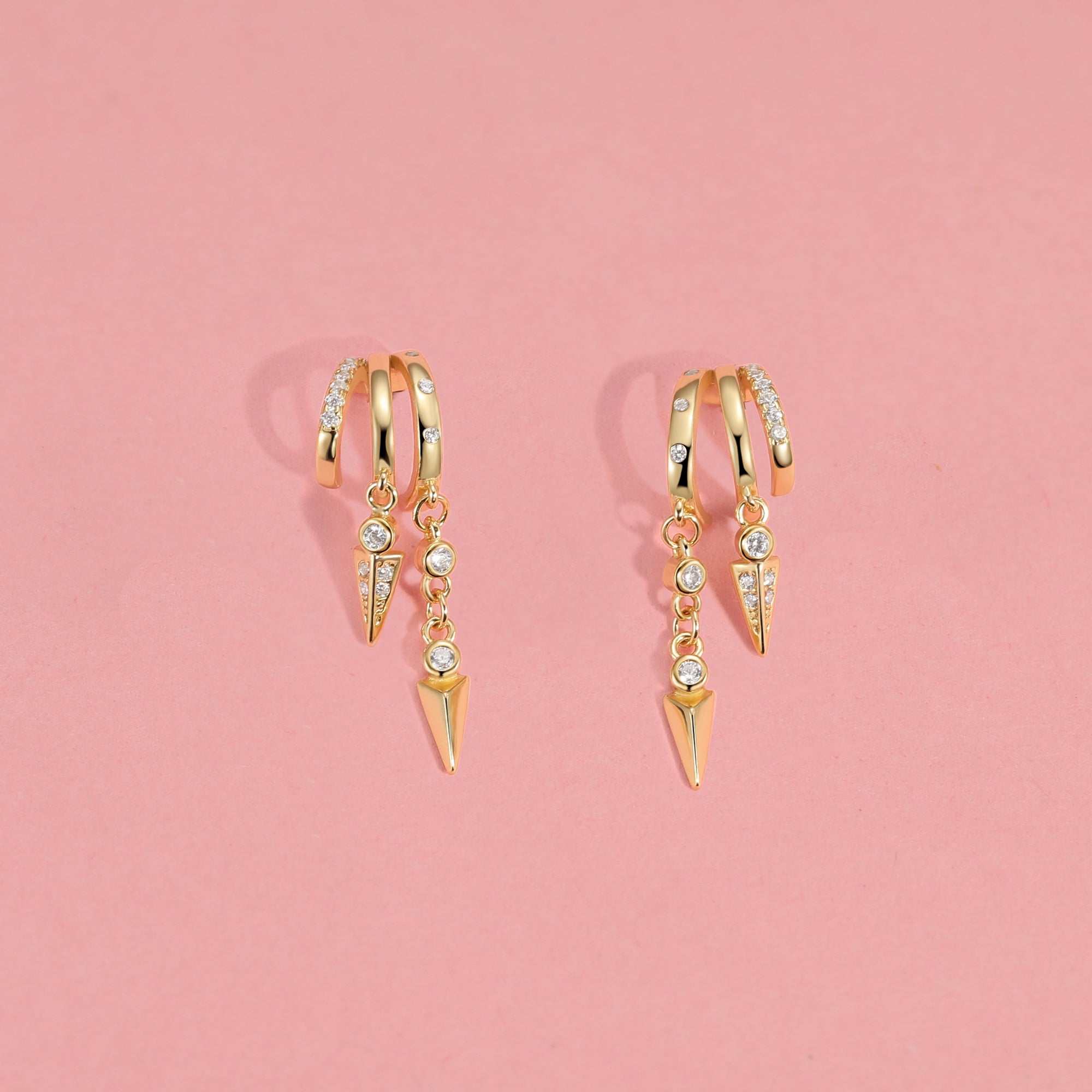 Mistica™ Illusion Earring Stack Set of 3