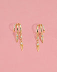 Mistica™ Illusion Earring Stack Set of 3