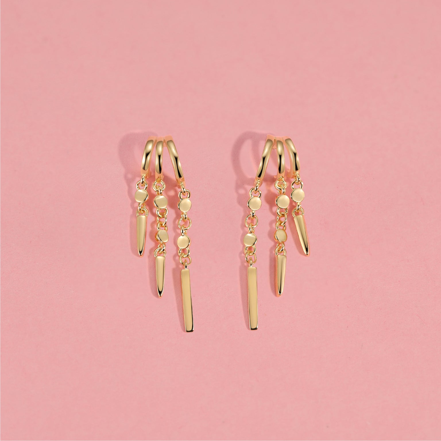 Aurum Illusion Earrings