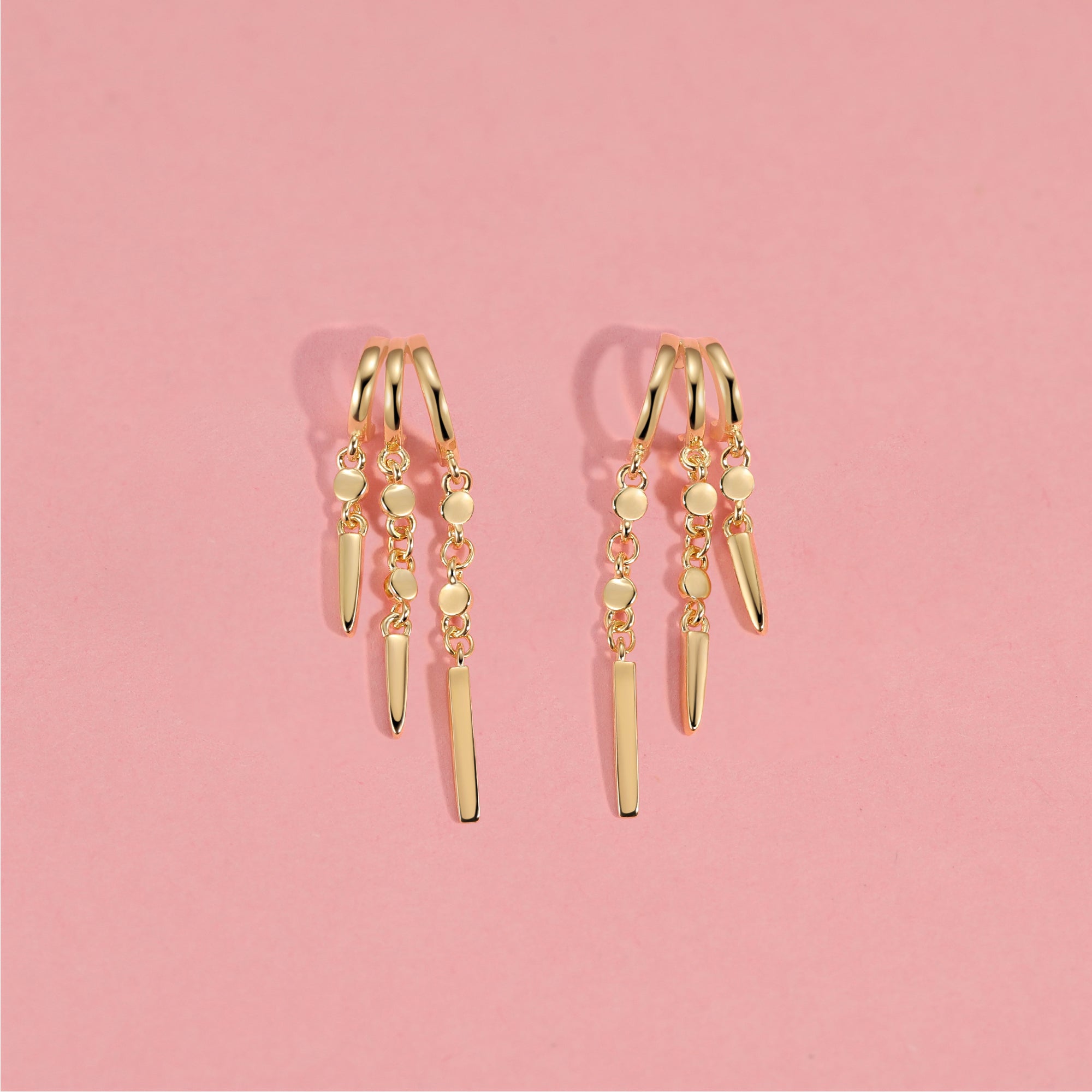 Aurum Illusion Earrings