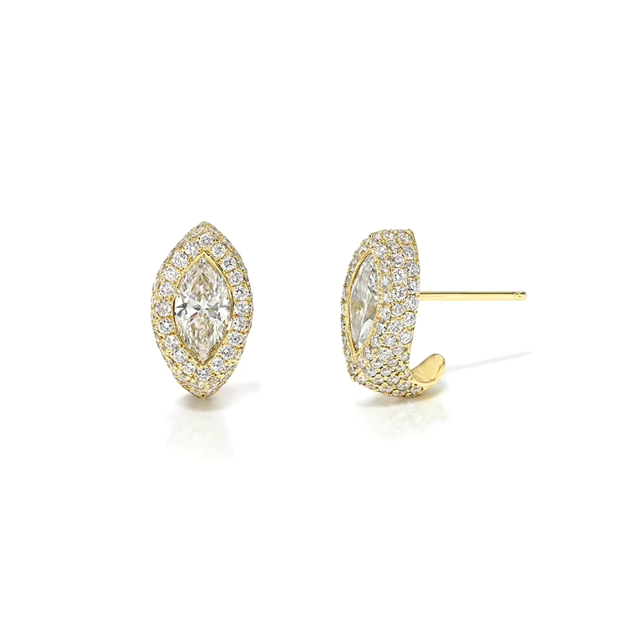 Amalfi Diamond Stuggie Earrings