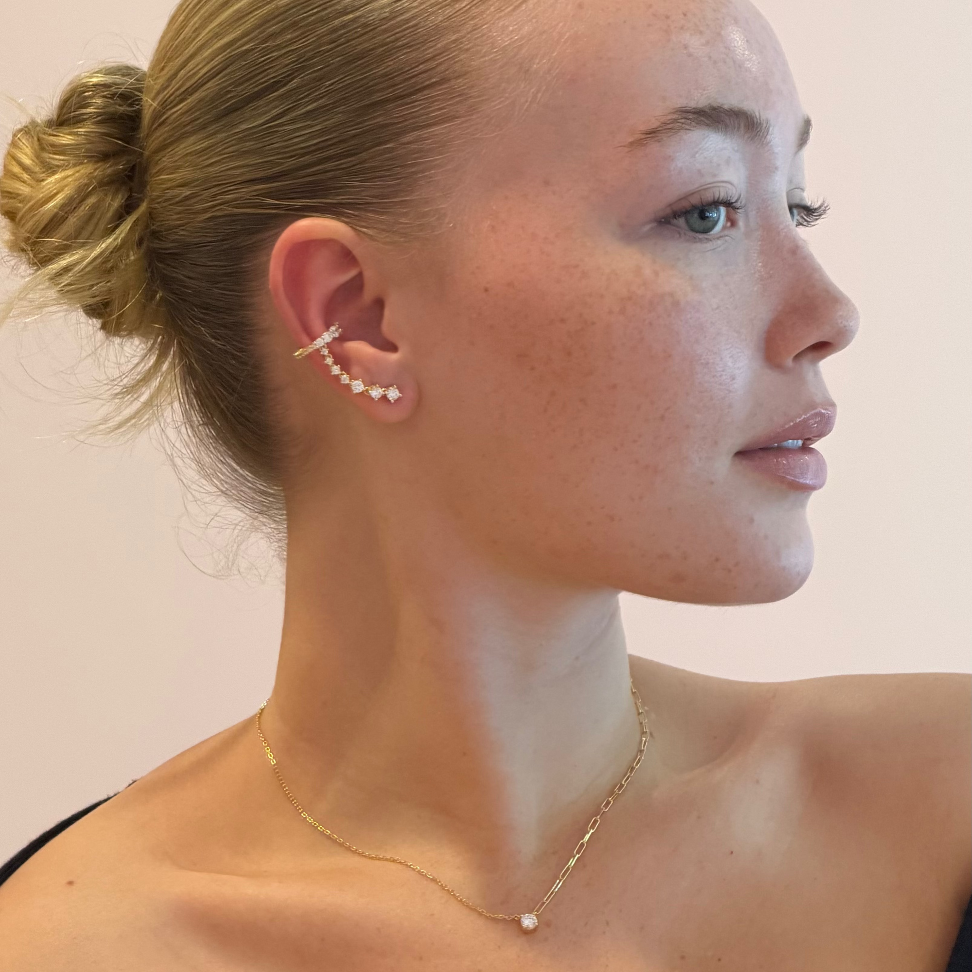 Cascade Pierceless Cuff Earrings