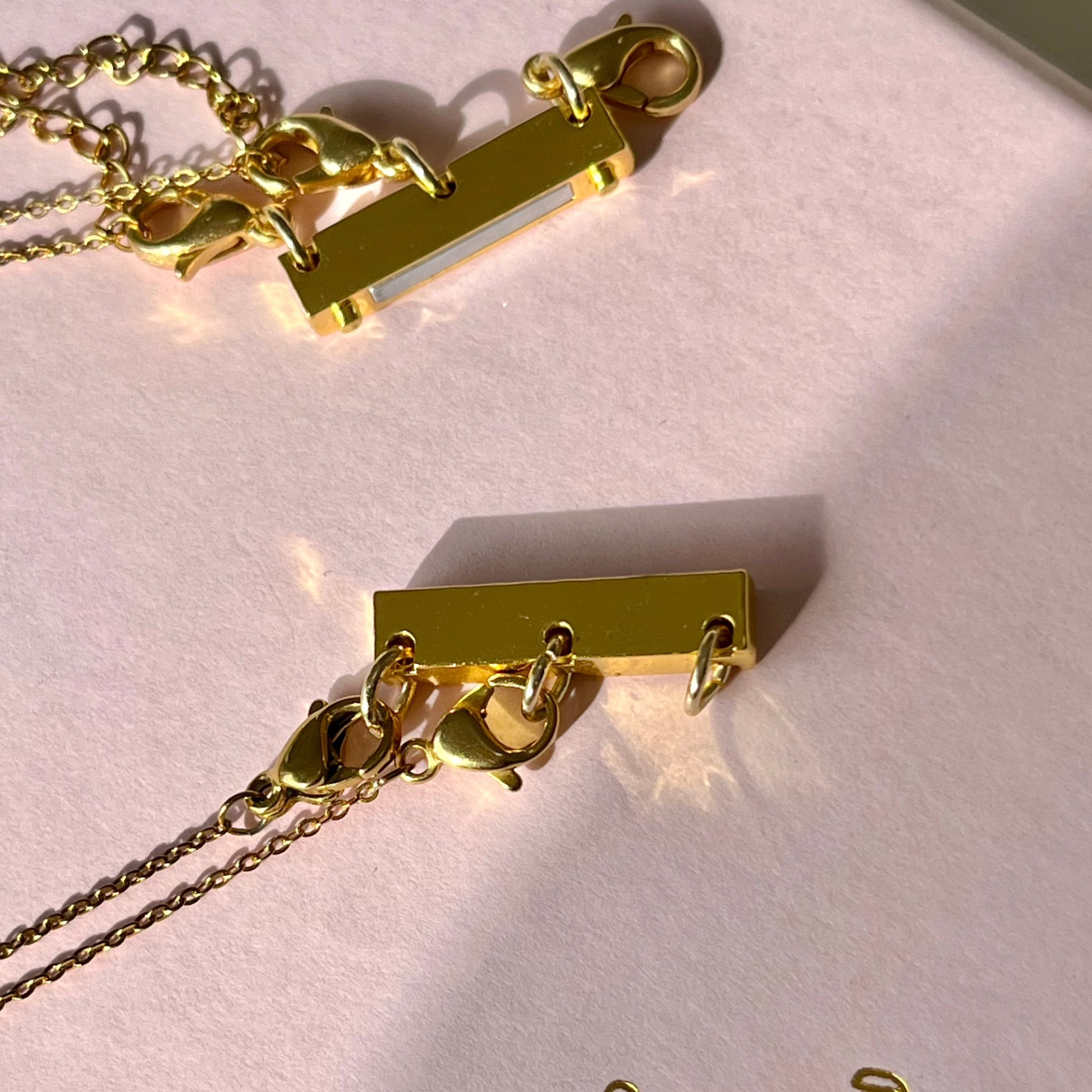 Layering Clasp Magnetic Necklace Separator