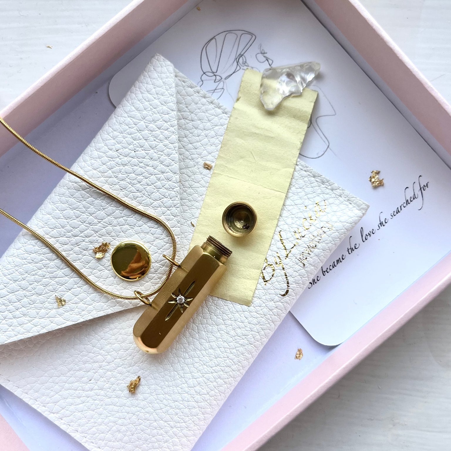Divine Messages Locket Necklace