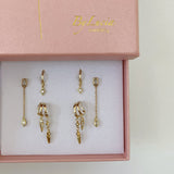 Mistica™ Illusion Earring Stack Set of 3