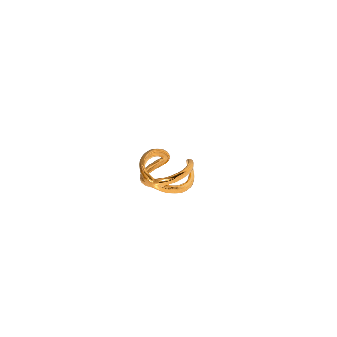 Luna Wave Pierceless Ear Cuff