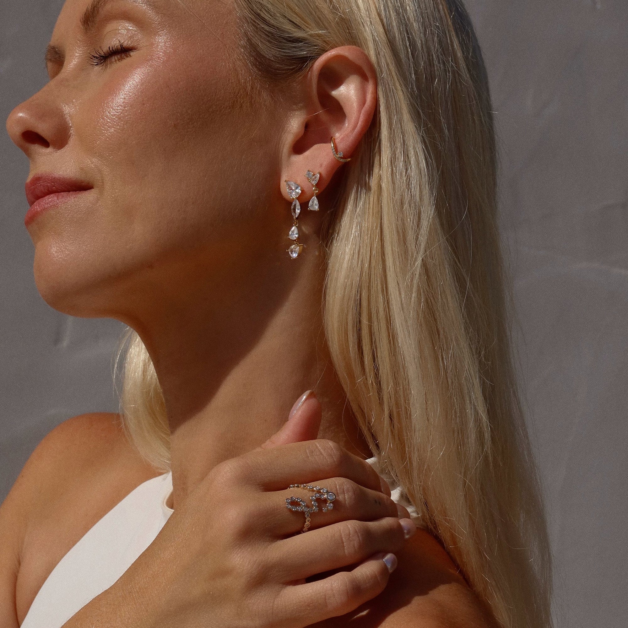 Signature Pavé Initial Ring