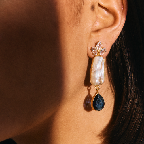 Blue Vow Earrings