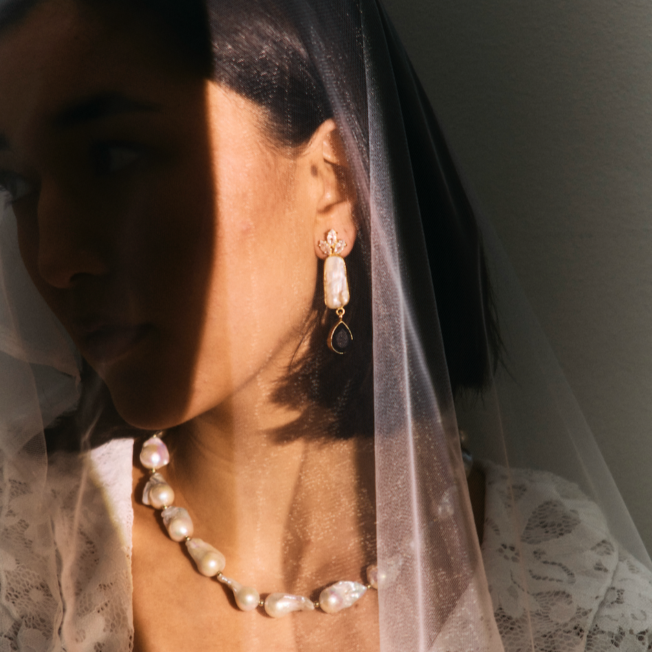 Blue Vow Earrings