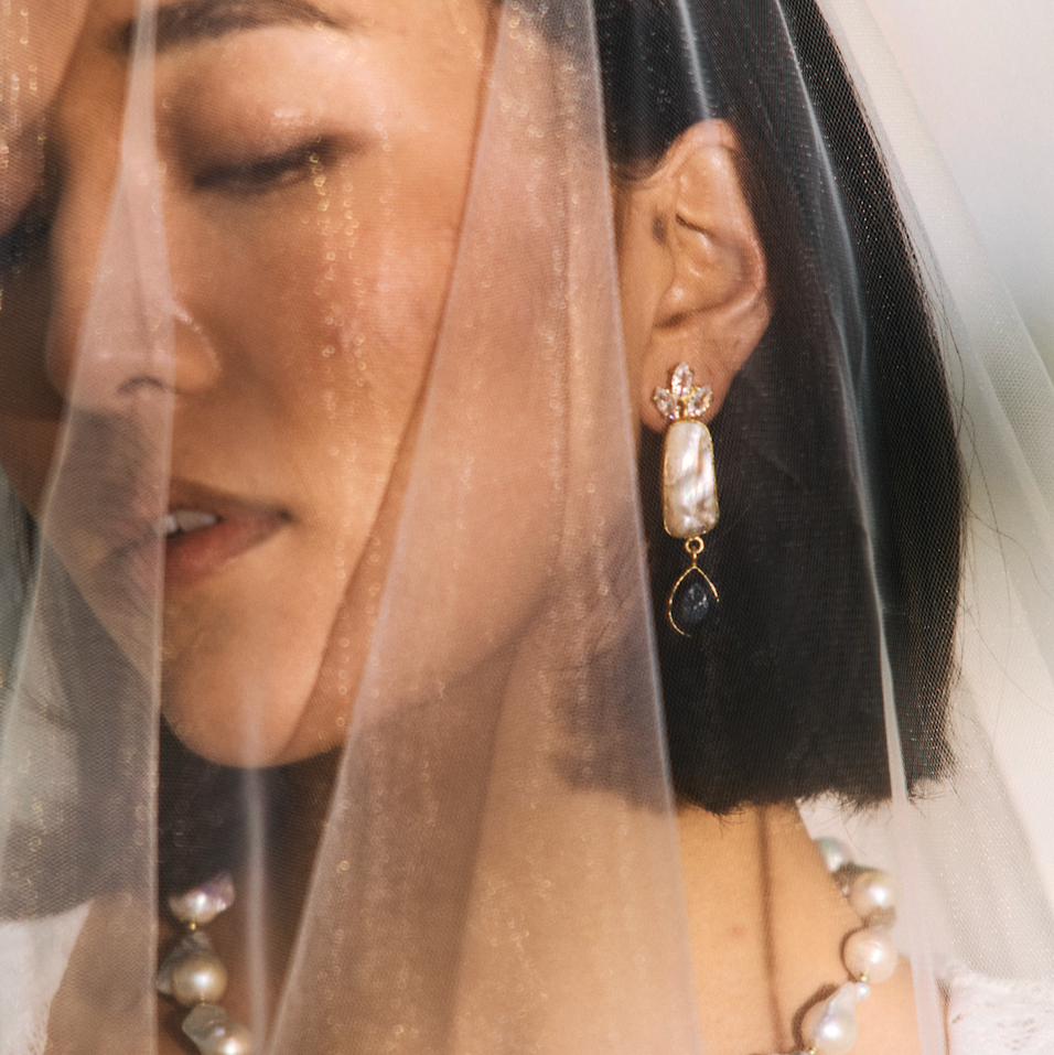 Blue Vow Earrings