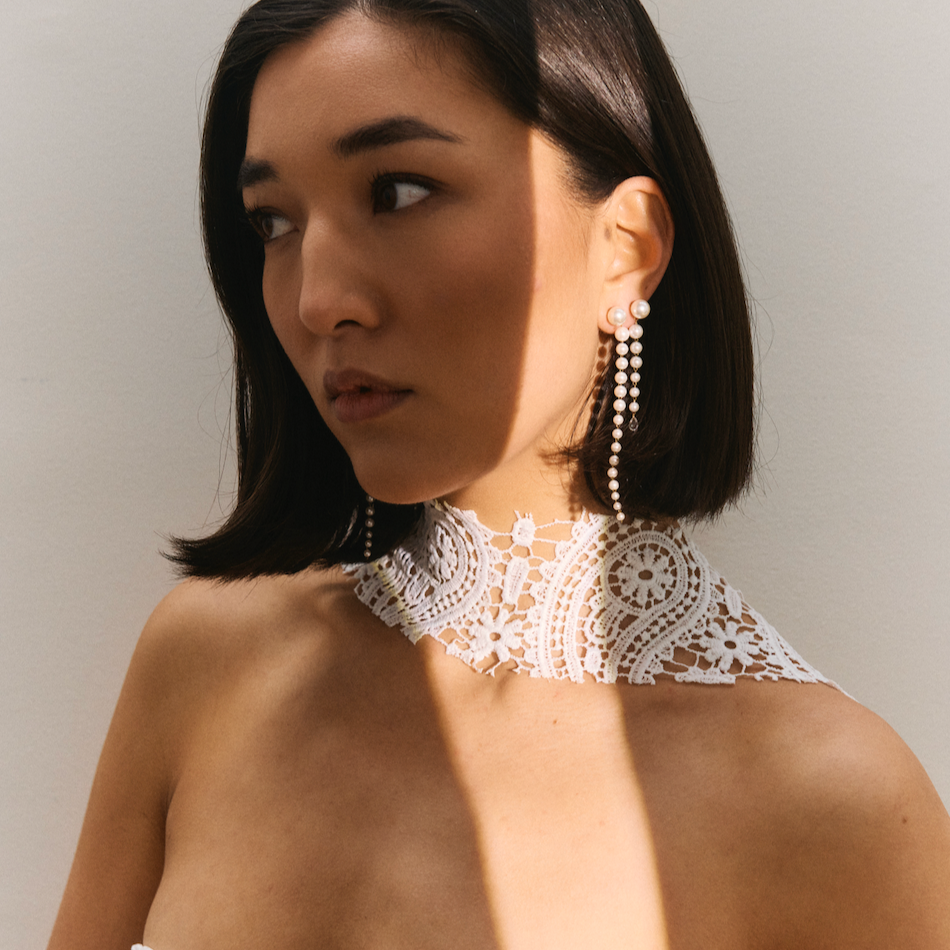 Promise Drop Earring Set