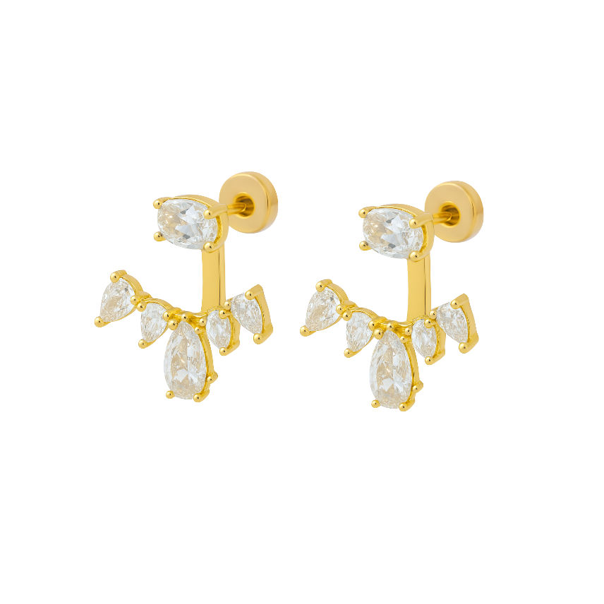 Nova Jacket Earrings