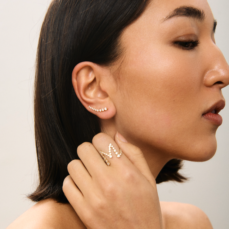Luna Climber Earrings