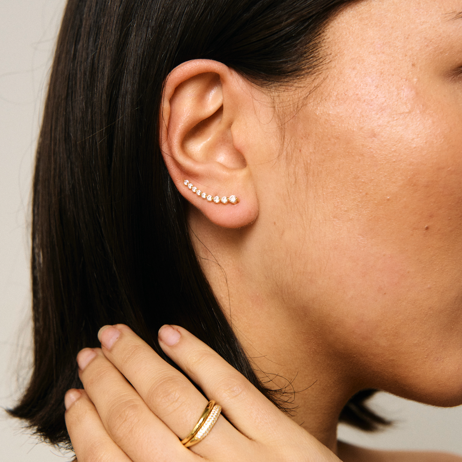 Luna Climber Earrings