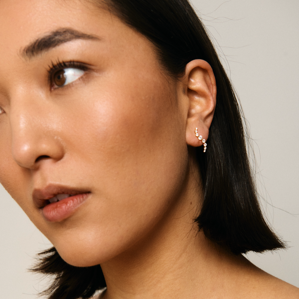 Celeste Curve Earrings