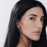 la Pera Stud 2 Carat