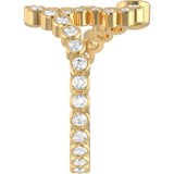 Signature Pavé Initial Ring