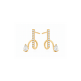 Eclipse Arc Illusion Earrings
