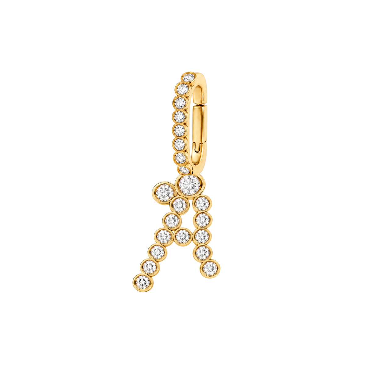Signature Pavé Initial Pendant