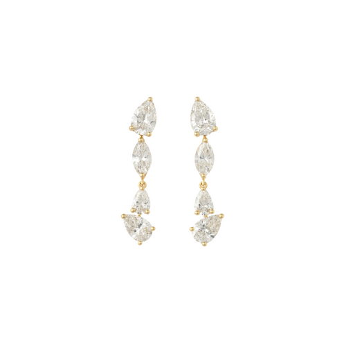 Marquise Arc Earrings