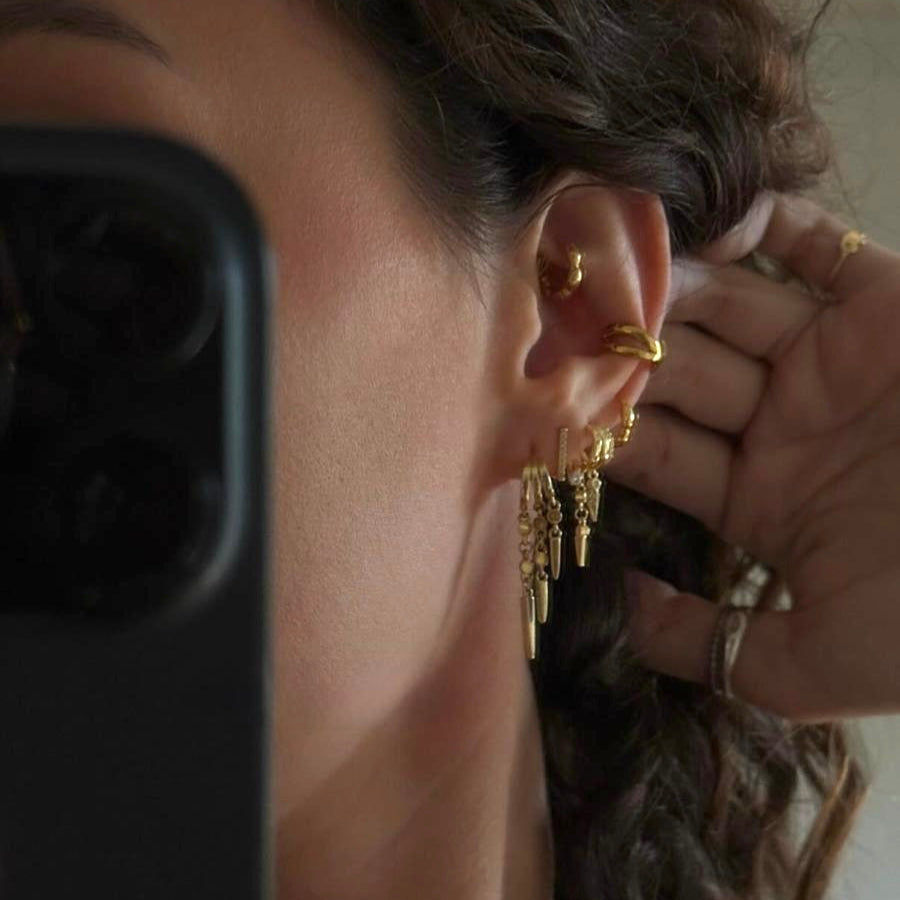 Aurum Illusion Earrings