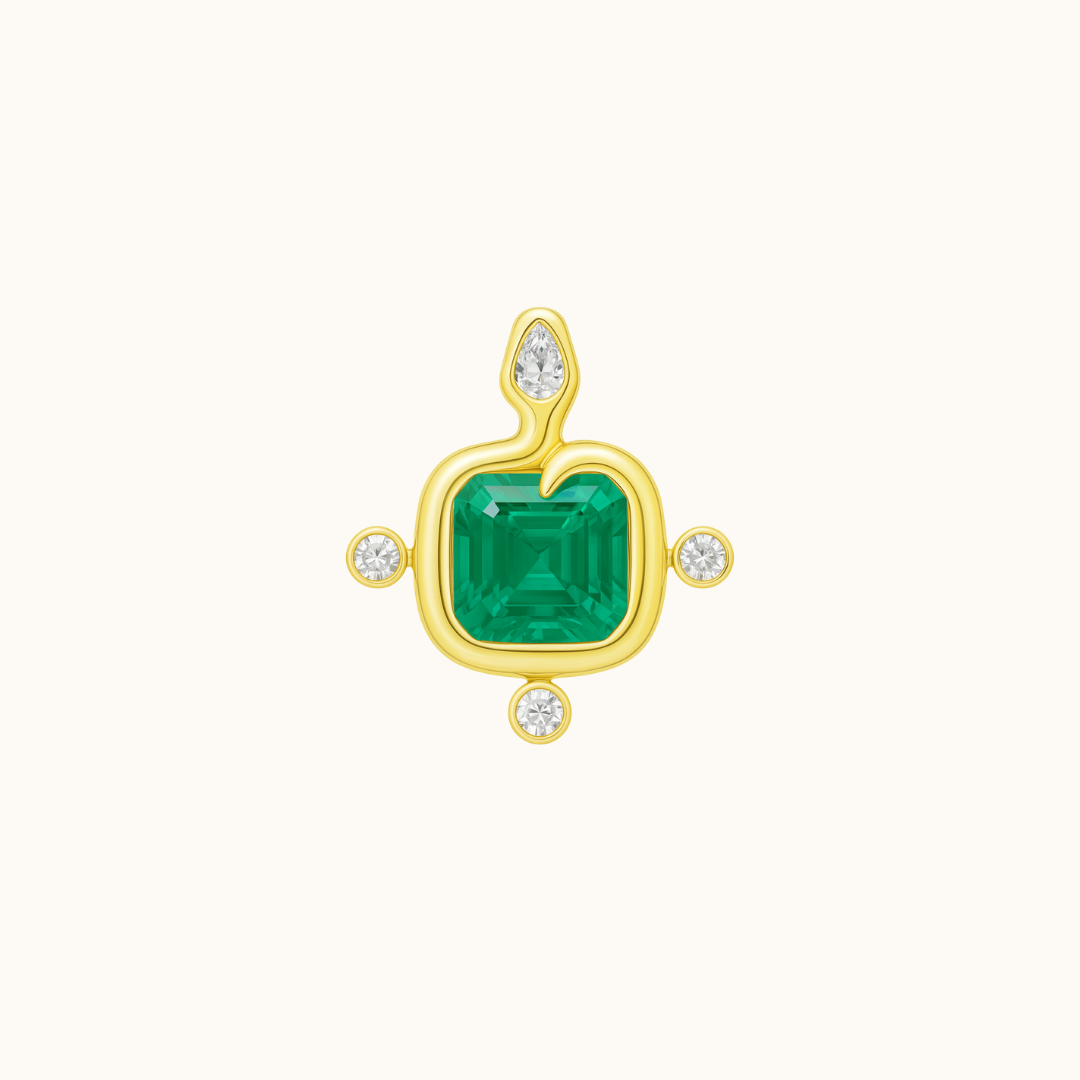 Vitalis Emerald Pendant