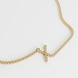 Signature Pavé Initial Necklace
