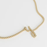 Signature Pavé Initial Necklace