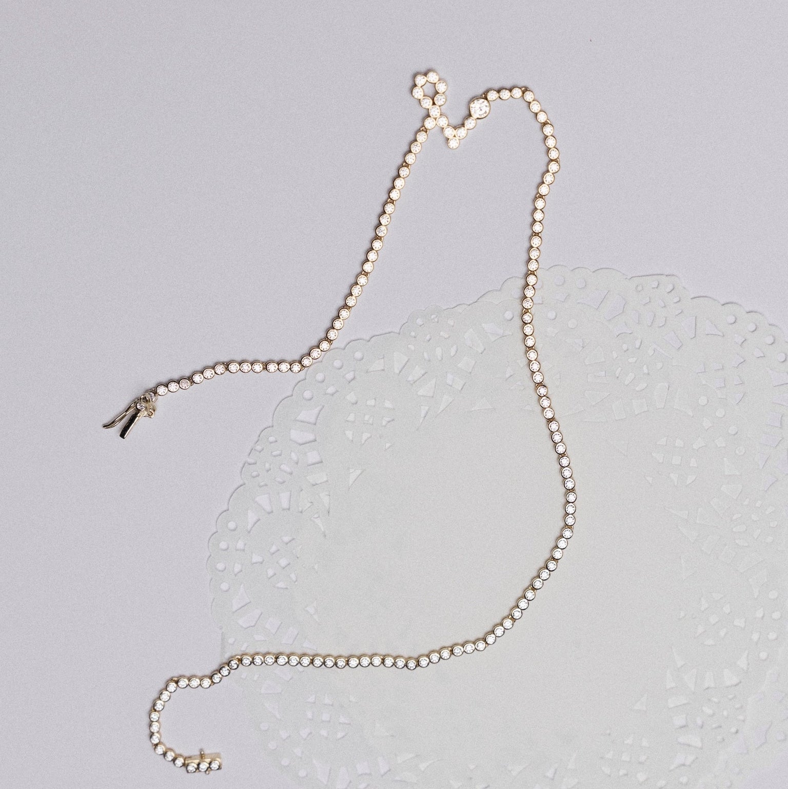 Signature Pavé Initial Necklace