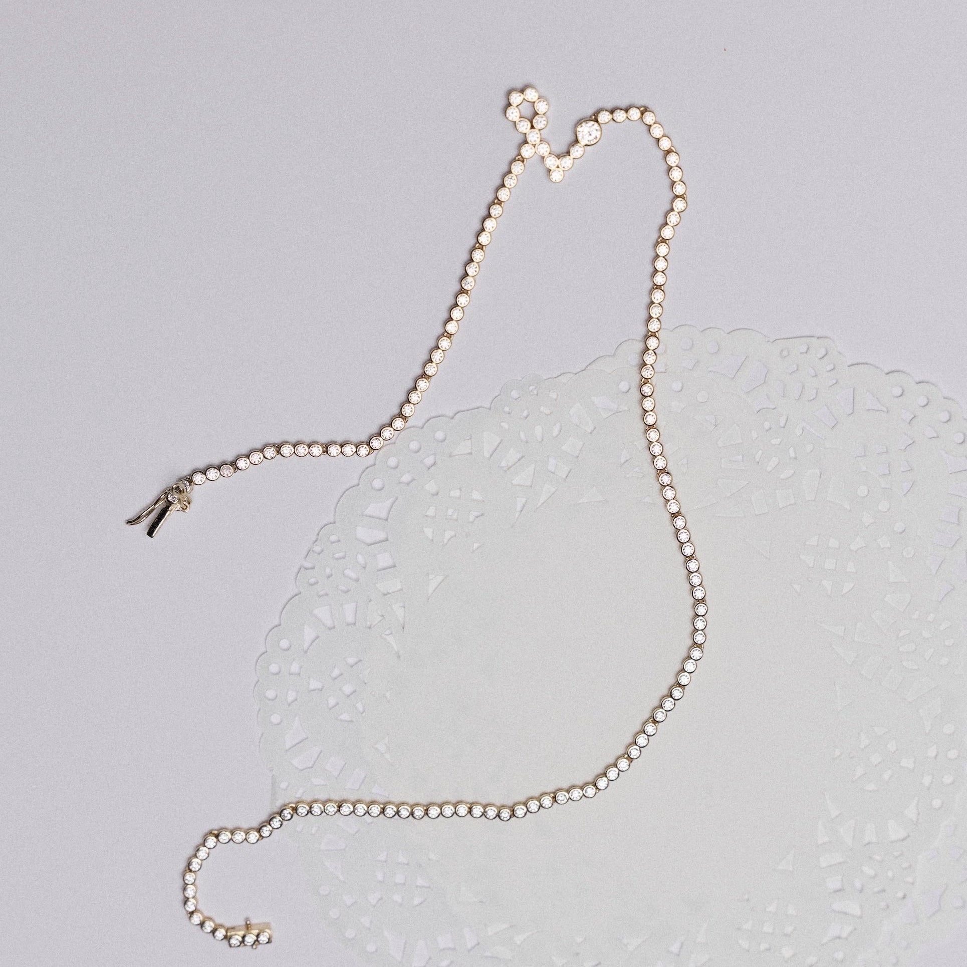 Signature Pavé Initial Necklace