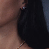 la Pera Stud 2 Carat