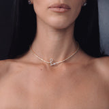 Signature Pavé Initial Necklace