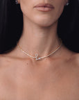 Signature Pavé Initial Necklace